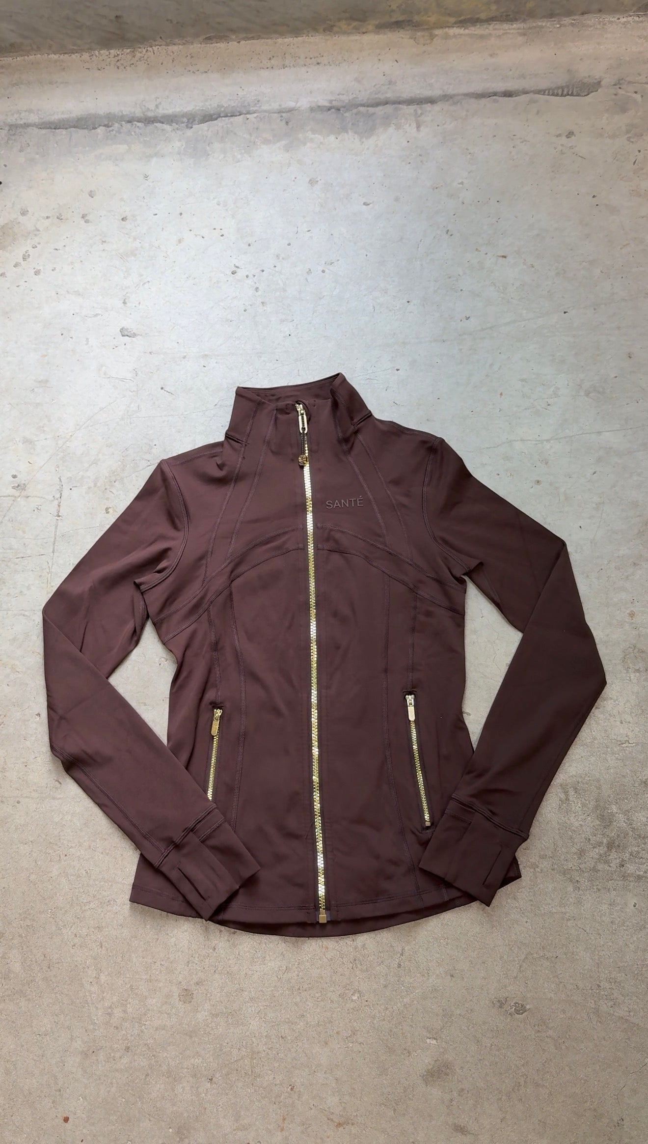 Santé Define Jacket Gold Zipper
