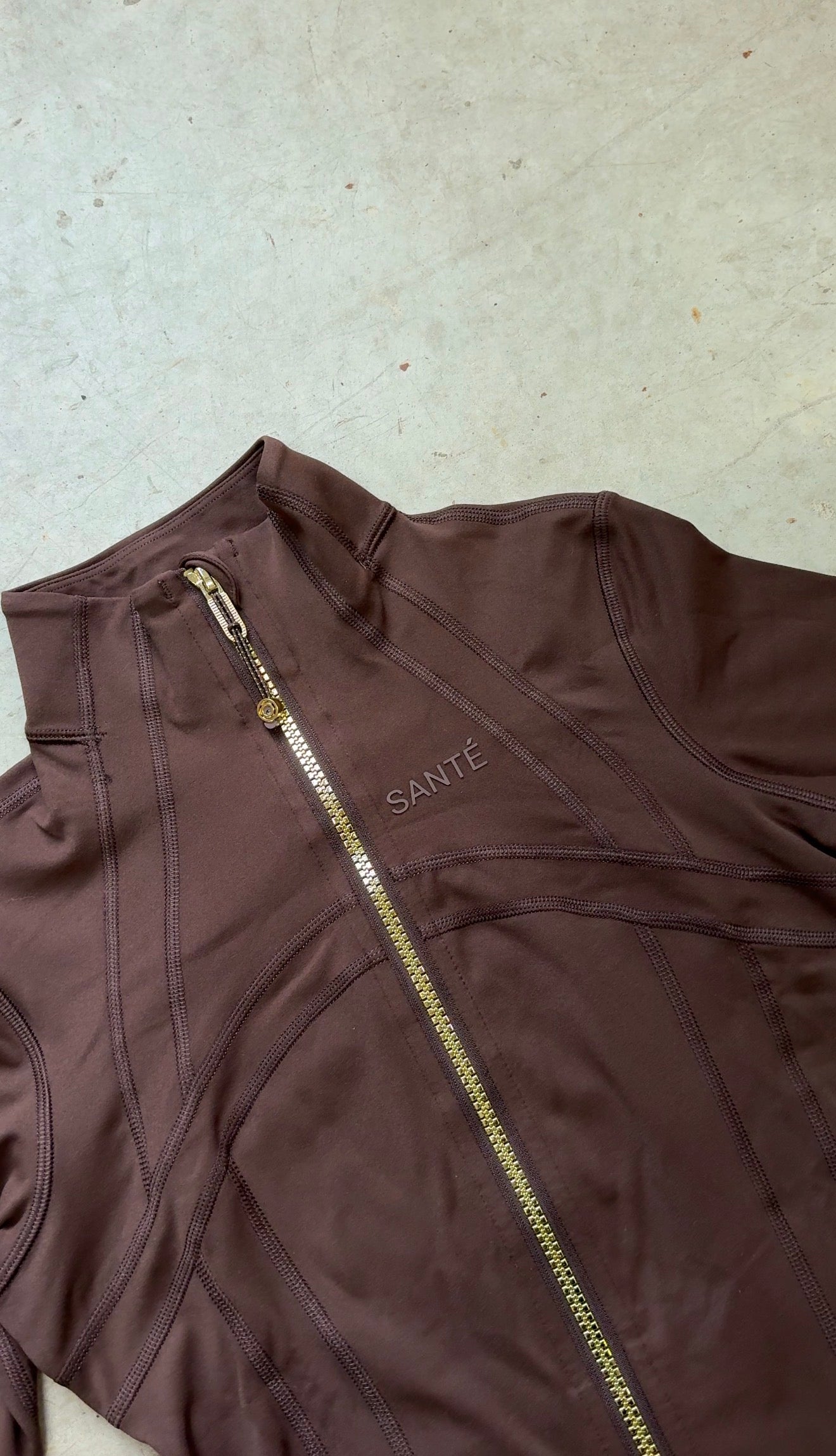 Santé Define Jacket Gold Zipper