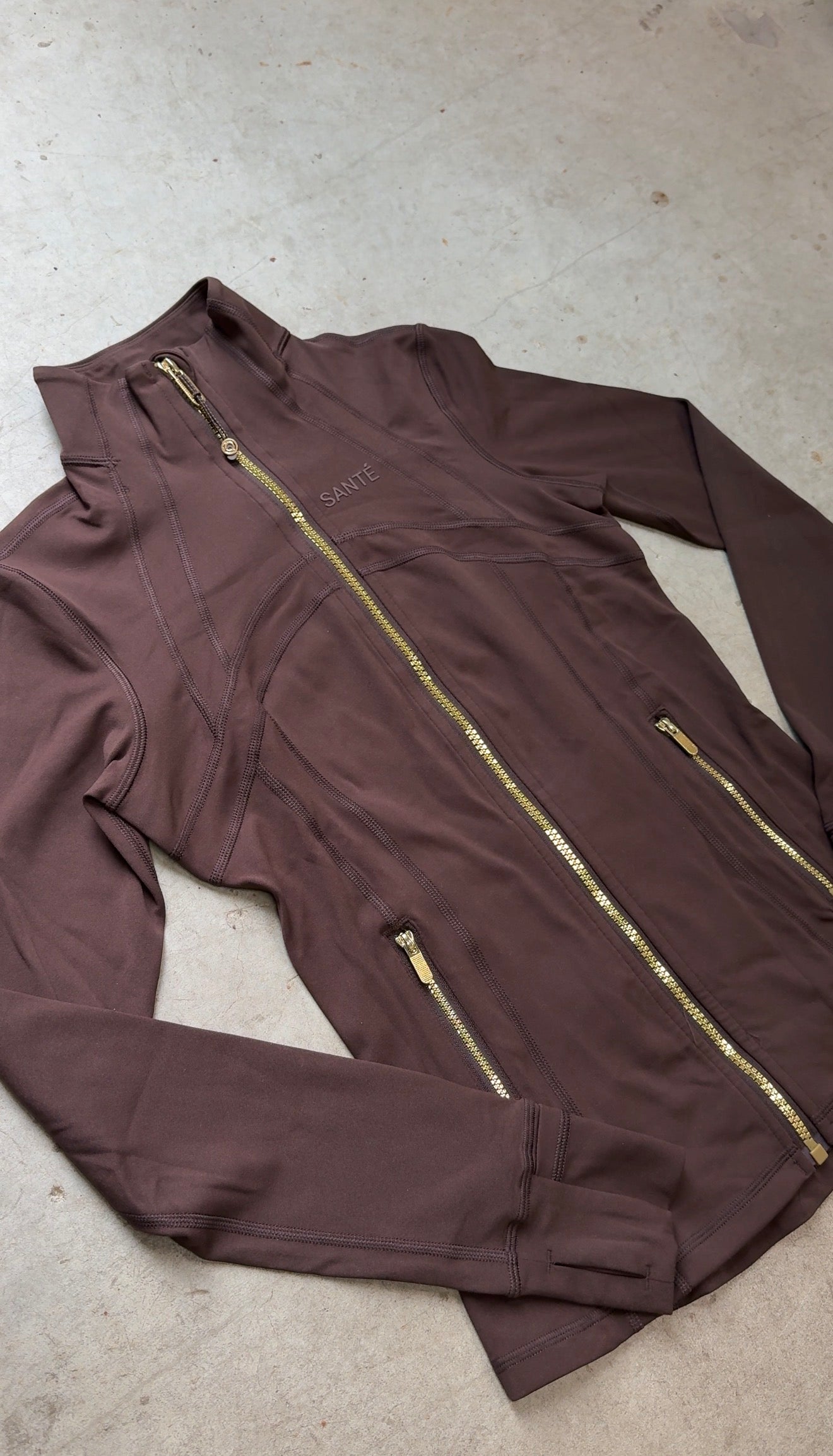 Santé Define Jacket Gold Zipper
