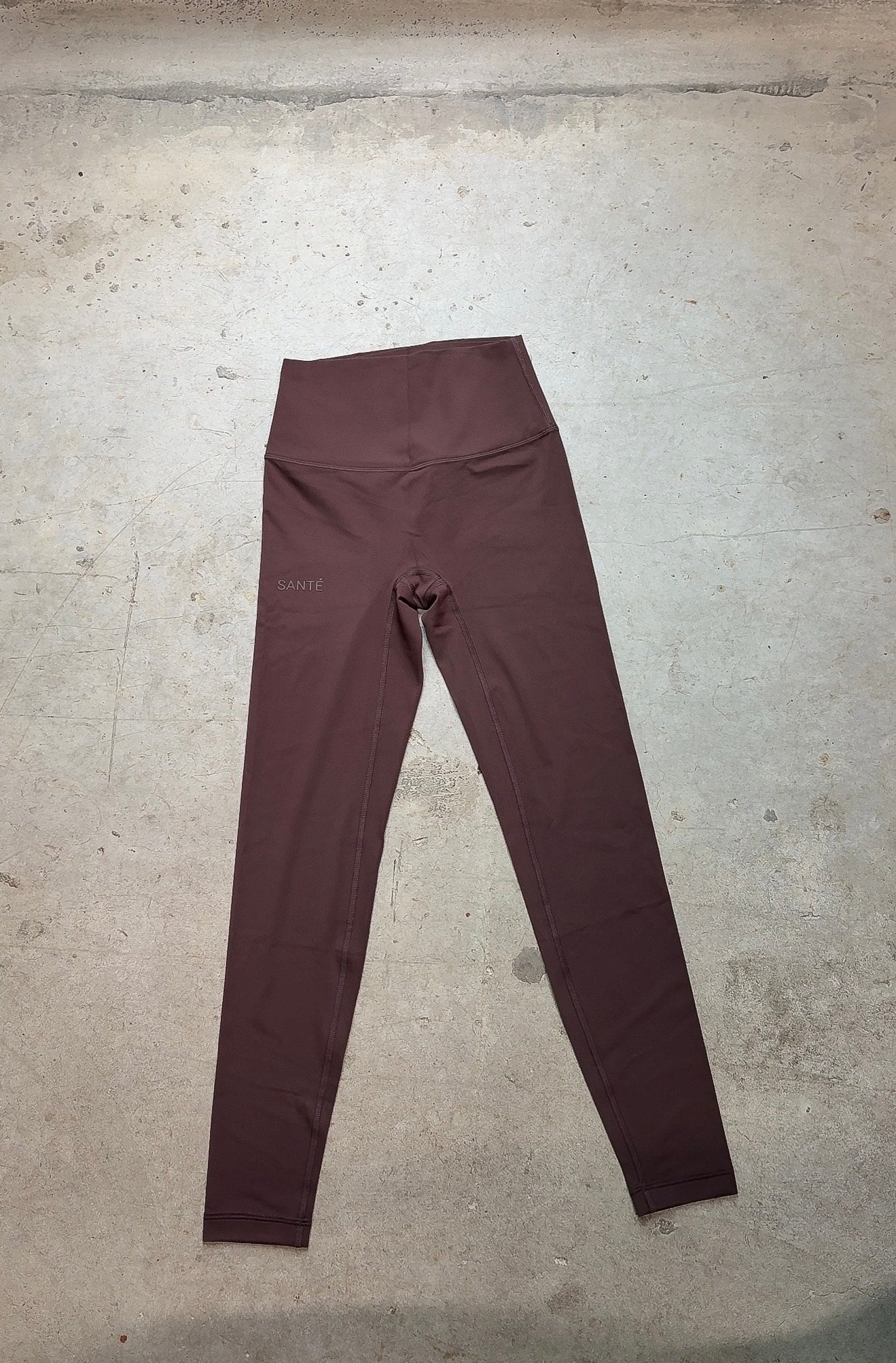 Ultimate Leggings - Brown Gold Zip