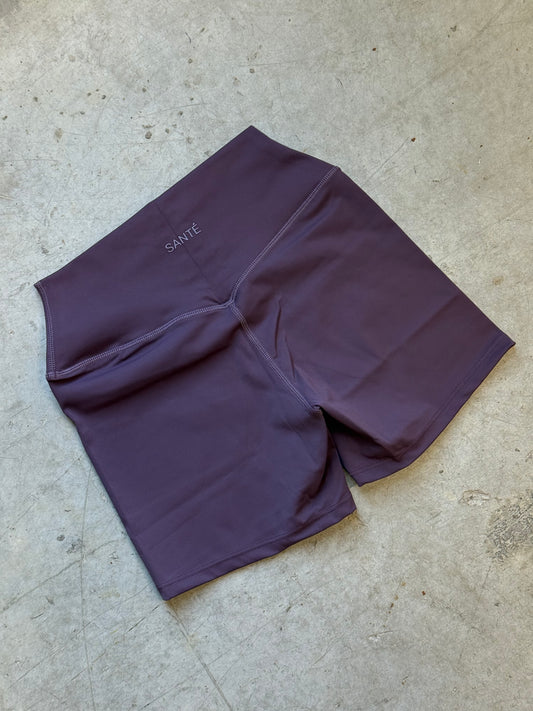 Purple Santé Crop Shorts